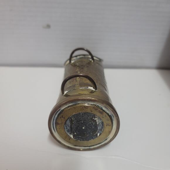 Trench art ammo Artillery Shell Scoop Vessel Flower 1940s - Picture 6 of 9